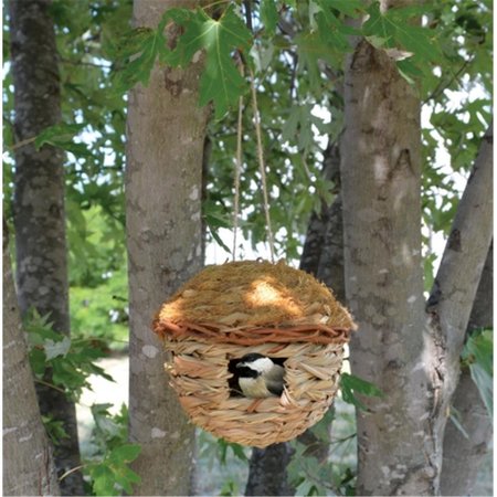 SONGBIRD ESSENTIALS Songbird Essentials Round Hanging Grass Roosting Pocket SE936